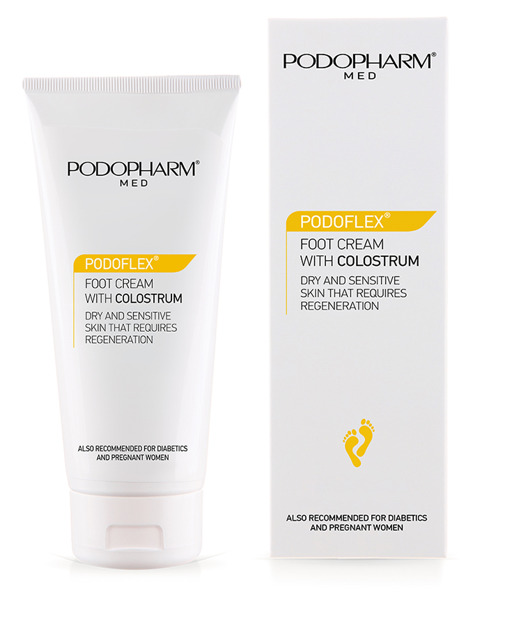 Podoflex — крем для ног с молозивом